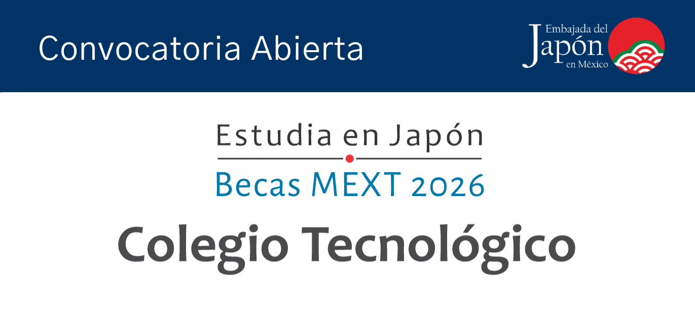 Becas del Ministerio de Educación, Cultura, Deportes, Ciencia y Tecnología (Monbukagakusho) del Japón 2026: Colegio Tecnológico