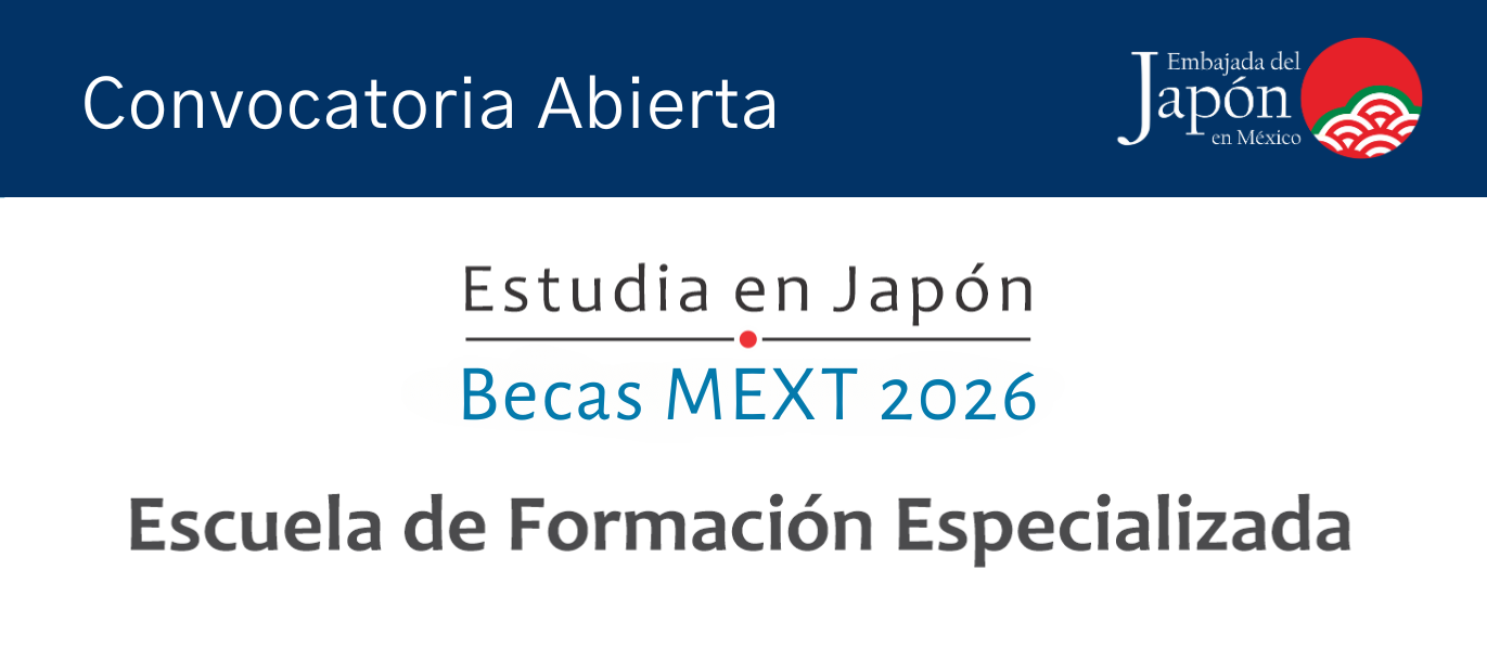 Becas del Ministerio de Educación, Cultura, Deportes, Ciencia y Tecnología (Monbukagakusho) del Japón 2026: Escuela de Formación