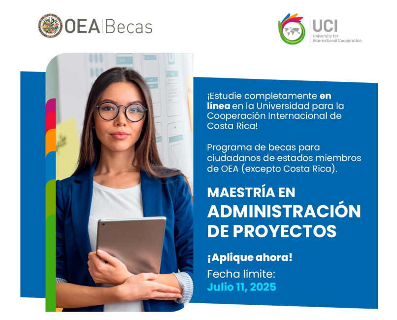 Convocatoria 2025 Oportunidad de Beca para personas ciudadanas de Estados Miembros de la OEA