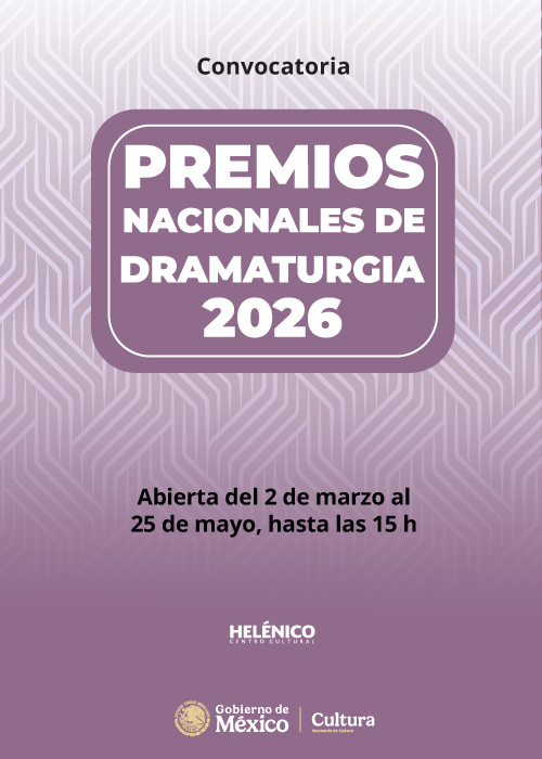 Premios Nacionales de Dramaturgia 2026