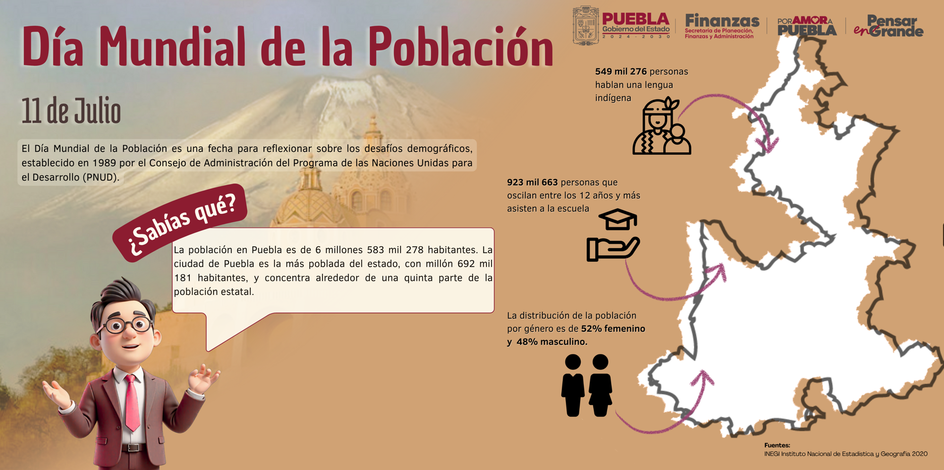 Portada de: Día Mundial de la Población