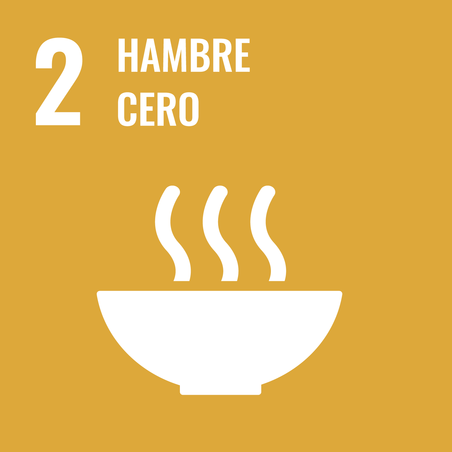 Ícono del ODS 2: Hambre Cero