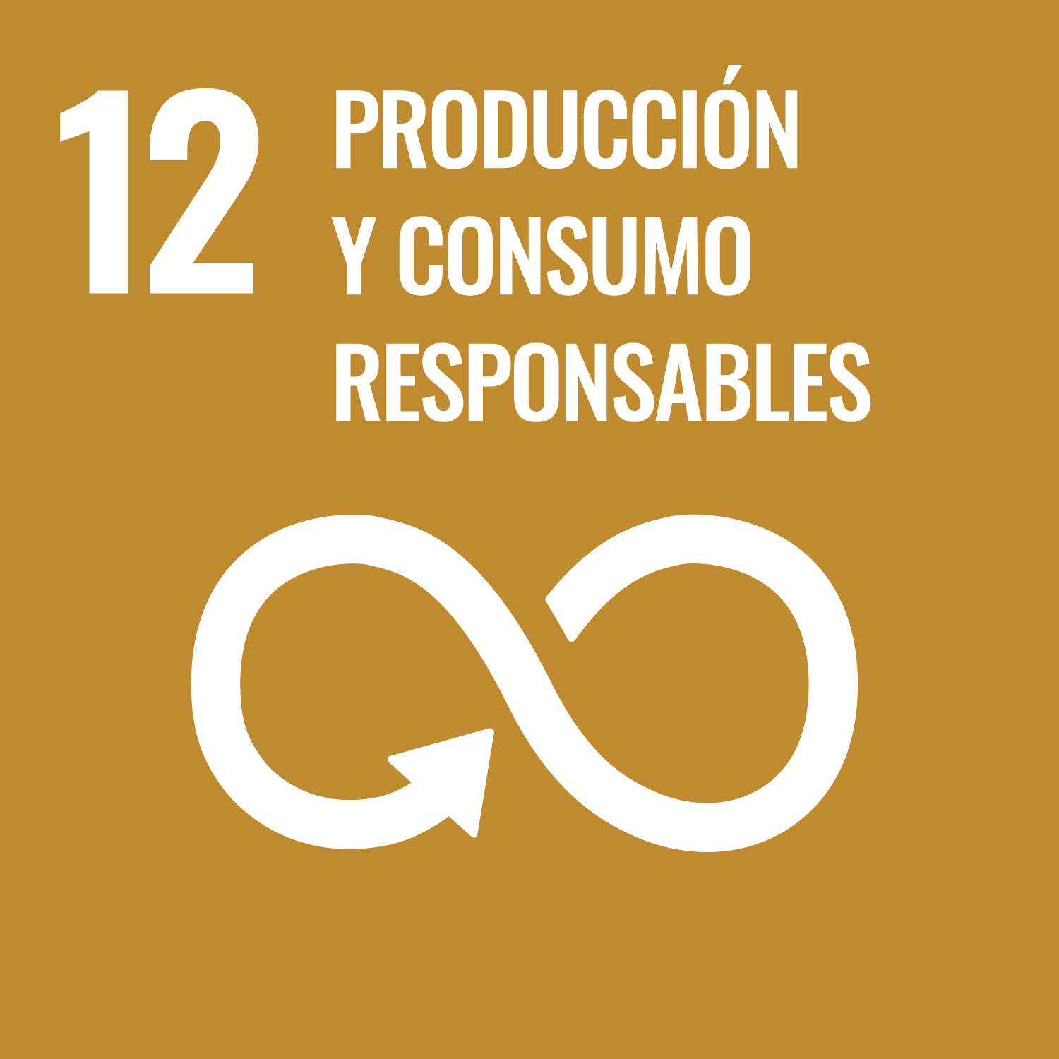 Ícono del ODS 12: Producción y Consumo Responsables